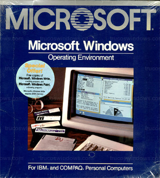 Windows 1.01 - Caja original