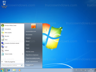 Windows 7 - Menú de inicio