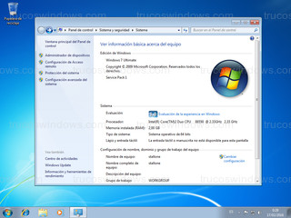 Windows 7 - Sistema