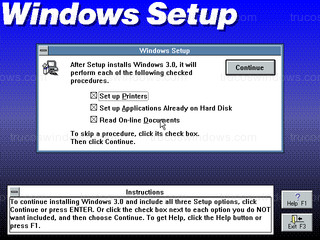 Windows 3.0 - Windows Setup