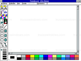 Windows 3.1 - Paintbrush