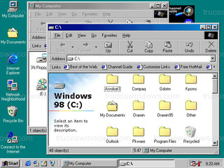 Windows 98 - MiPC - C: