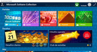 Windows 10 - Solitarios